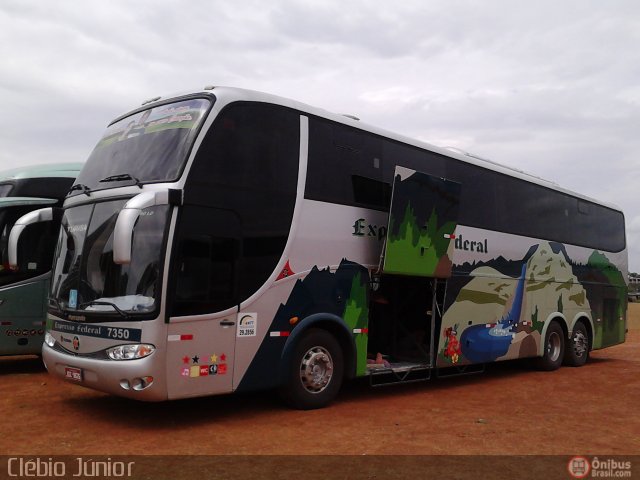 Expresso Federal 7350 na cidade de Brasília, Distrito Federal, Brasil, por Clébio Júnior. Número da foto: #596865.