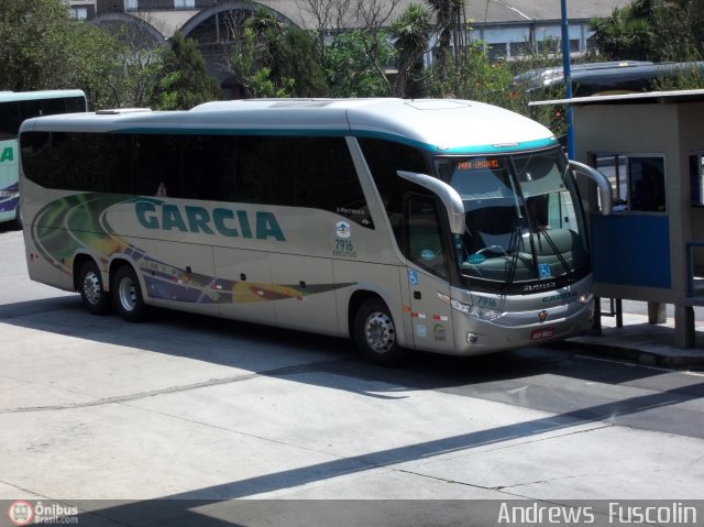 Viação Garcia 7916 na cidade de Curitiba, Paraná, Brasil, por Andrews  Fuscolin. Número da foto: #596379.