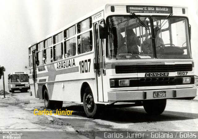 Rápido Araguaia 1807 na cidade de Aparecida de Goiânia, Goiás, Brasil, por Carlos Júnior. Número da foto: #641710.
