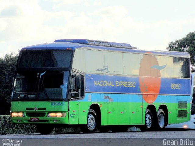 Nacional Expresso 16380 na cidade de Uberlândia, Minas Gerais, Brasil, por Gean Brito. Número da foto: #643020.