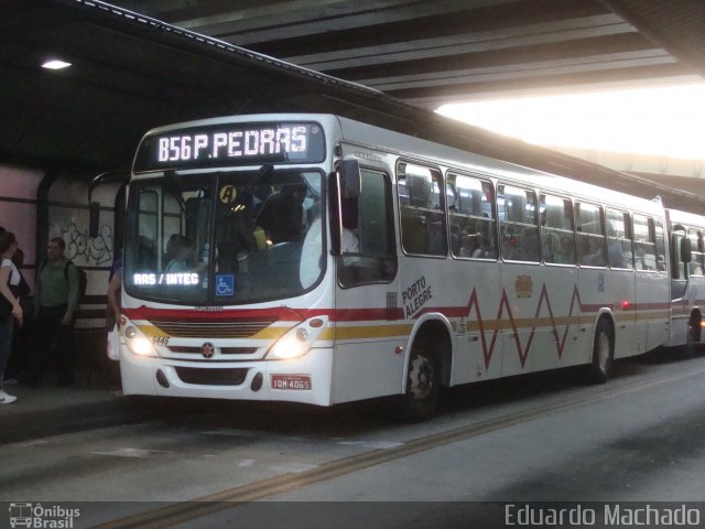 Nortran Transportes Coletivos 6446 na cidade de Porto Alegre, Rio Grande do Sul, Brasil, por Eduardo Machado. Número da foto: #641248.