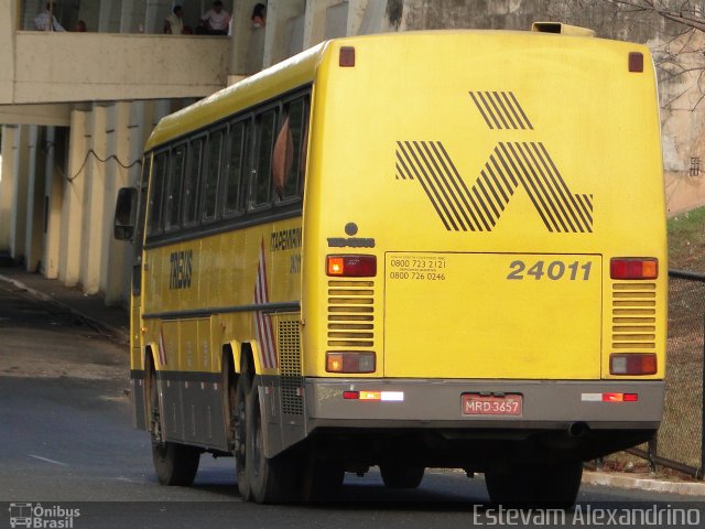 Viação Itapemirim 24011 na cidade de Teresina, Piauí, Brasil, por Estevam Alexandrino. ID da foto: 642201.