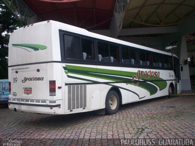 Viação Graciosa 119 na cidade de Joinville, Santa Catarina, Brasil, por Paulobuss  Guaratuba. Número da foto: #642266.
