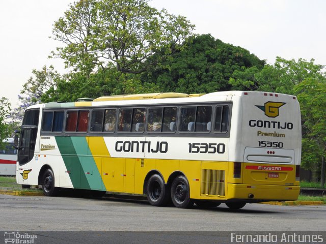 Empresa Gontijo de Transportes 15350 na cidade de São Paulo, São Paulo, Brasil, por Fernando Antunes. Número da foto: #643023.