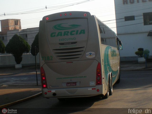 Viação Garcia 7182 na cidade de Cascavel, Paraná, Brasil, por Felipe  Dn. Número da foto: #597348.