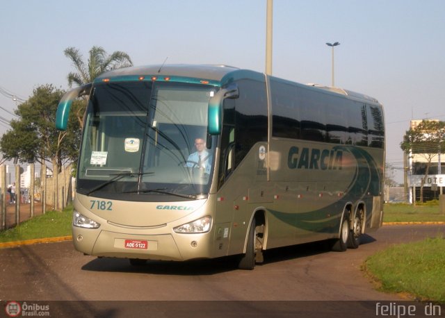 Viação Garcia 7182 na cidade de Cascavel, Paraná, Brasil, por Felipe  Dn. Número da foto: #597347.