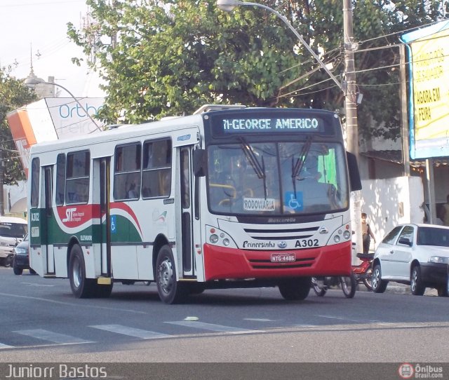 Viação Princesinha do Sertão A302 na cidade de Feira de Santana, Bahia, Brasil, por Juniorr Bastos. ID da foto: 597291.