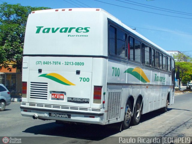 Tavares Turismo 700 na cidade de Divinópolis, Minas Gerais, Brasil, por Paulo Ricardo. Número da foto: #598048.
