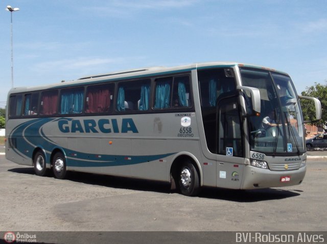 Viação Garcia 6558 na cidade de Paranavaí, Paraná, Brasil, por Robson Alves. Número da foto: #597858.