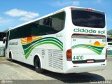 Viação Cidade Sol 4400 na cidade de Jequié, Bahia, Brasil, por Gabriel Bispo. Número da foto: #:id.