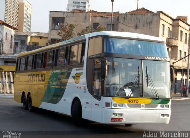 Empresa Gontijo de Transportes 11070 na cidade de Belo Horizonte, Minas Gerais, Brasil, por Adão Raimundo Marcelino. ID da foto: 599846.