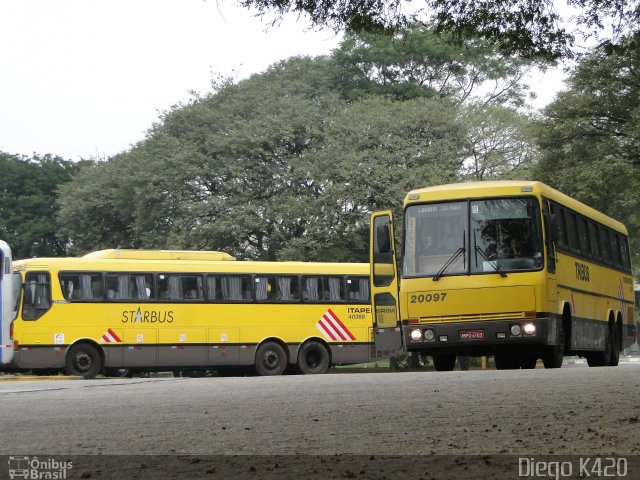 Viação Itapemirim 20097 na cidade de São Paulo, São Paulo, Brasil, por Diego K420 . Número da foto: #600697.