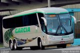 Viação Garcia 7866 na cidade de Santos, São Paulo, Brasil, por Diogo Amorim. Número da foto: #601269.