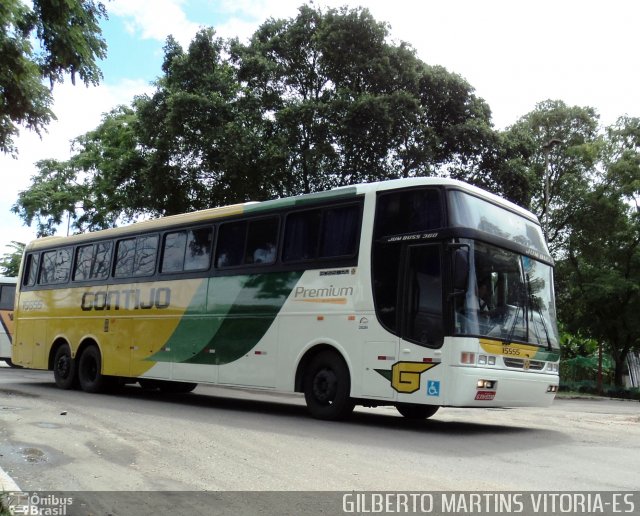 Empresa Gontijo de Transportes 15555 na cidade de Vitória, Espírito Santo, Brasil, por Gilberto Martins. ID da foto: 602219.