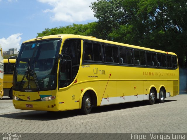 Viação Itapemirim 8117 na cidade de São Paulo, São Paulo, Brasil, por Filipe  Vargas Lima. ID da foto: 601961.