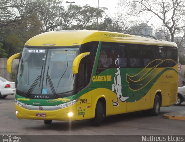 Expresso Caxiense 7021 na cidade de Porto Alegre, Rio Grande do Sul, Brasil, por Matheus Etges. Número da foto: #603241.