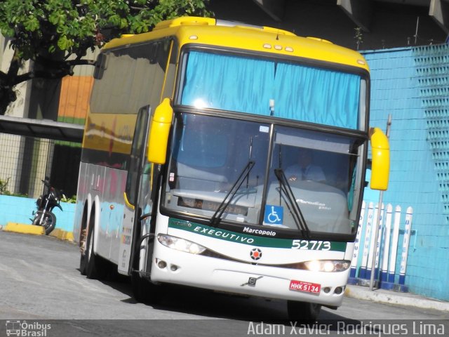 Nacional Expresso 52713 na cidade de Santos, São Paulo, Brasil, por Adam Xavier Rodrigues Lima. Número da foto: #603300.