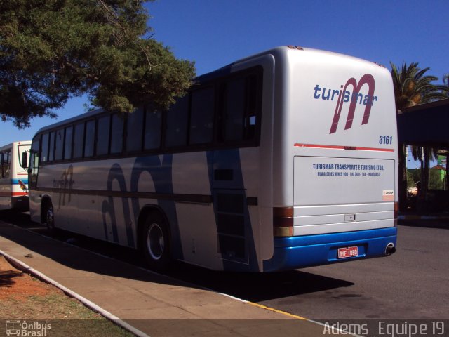 Turismar Transporte e Turismo 3161 na cidade de Lins, São Paulo, Brasil, por Adems  Equipe 19. Número da foto: #604563.