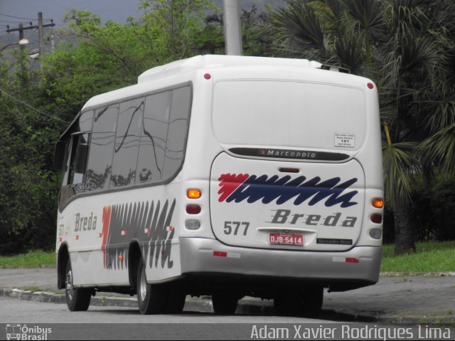 Breda Transportes e Serviços 577 na cidade de Cubatão, São Paulo, Brasil, por Adam Xavier Rodrigues Lima. Número da foto: #603293.