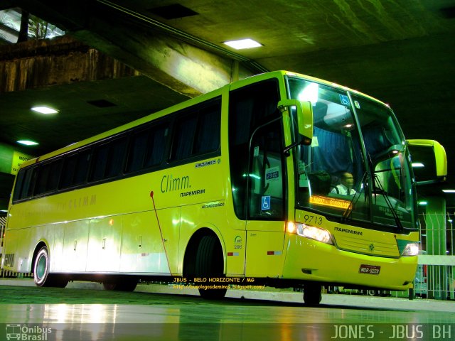 Viação Itapemirim 9713 na cidade de Belo Horizonte, Minas Gerais, Brasil, por Jones Bh. ID da foto: 603549.