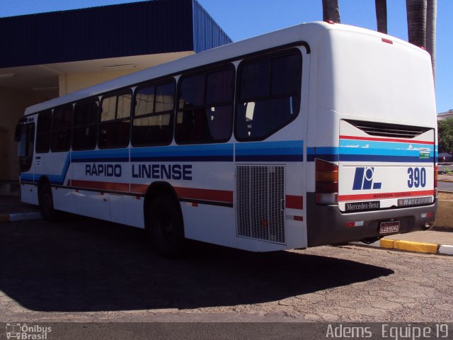 Rápido Linense 390 na cidade de Lins, São Paulo, Brasil, por Adems  Equipe 19. Número da foto: #604573.