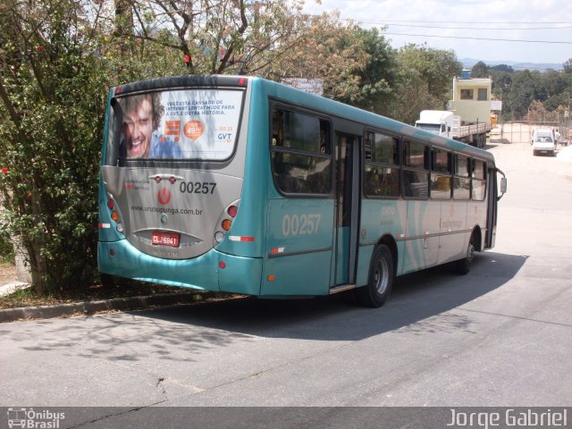 Auto Viação Urubupungá 00257 na cidade de Osasco, São Paulo, Brasil, por Jorge  Gabriel. Número da foto: #603591.