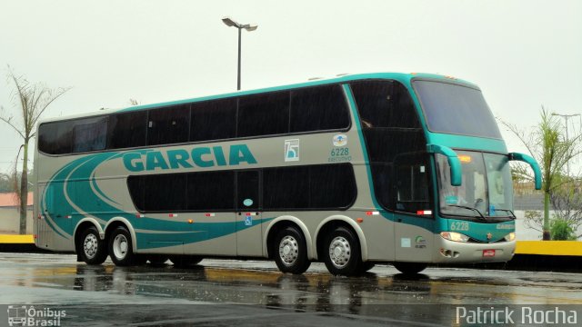 Viação Garcia 6228 na cidade de Londrina, Paraná, Brasil, por Patrick Rocha. ID da foto: 605991.