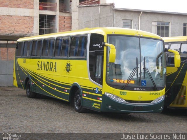 Viação Sandra 1300 na cidade de Conselheiro Lafaiete, Minas Gerais, Brasil, por José Luiz Soares Neto. Número da foto: #606211.