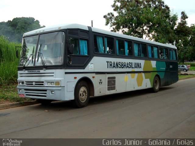 Transbrasiliana Transportes e Turismo 3691 na cidade de Goiânia, Goiás, Brasil, por Carlos Júnior. ID da foto: 605065.