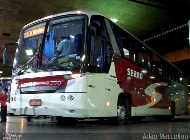 Viação Serro 1360 na cidade de Belo Horizonte, Minas Gerais, Brasil, por Adão Raimundo Marcelino. Número da foto: #606304.