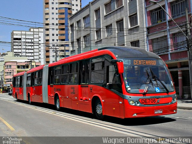 Cristo Rei > CCD Transporte Coletivo > SPE Via Mobilidade S/A DE706 na cidade de Curitiba, Paraná, Brasil, por Wagner Domingos Ivanesken. Número da foto: #605744.