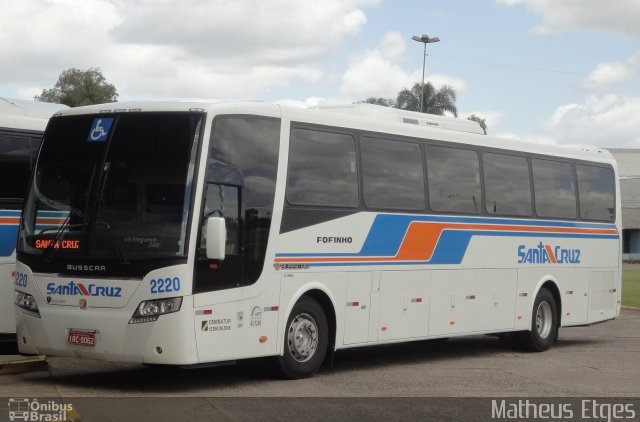 VUSC - Viação União Santa Cruz 2220 na cidade de Santa Cruz do Sul, Rio Grande do Sul, Brasil, por Matheus Etges. Número da foto: #645828.