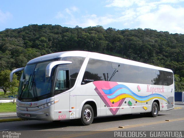 Kopereck Turismo 850 na cidade de Guaratuba, Paraná, Brasil, por Paulobuss  Guaratuba. Número da foto: #645635.