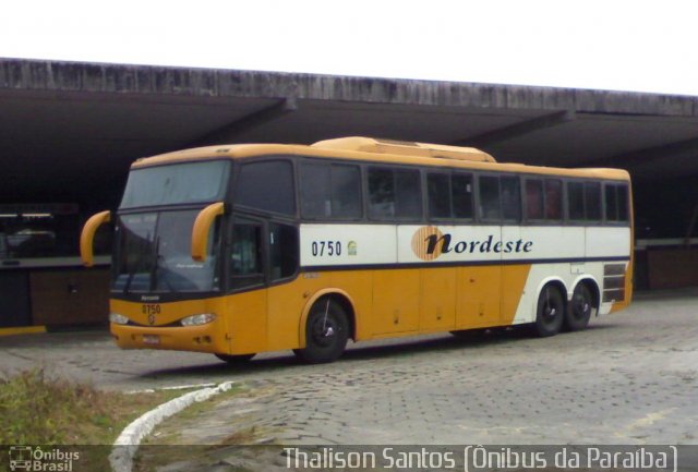 Viação Nordeste 0750 na cidade de João Pessoa, Paraíba, Brasil, por Thalison Santos. Número da foto: #644969.