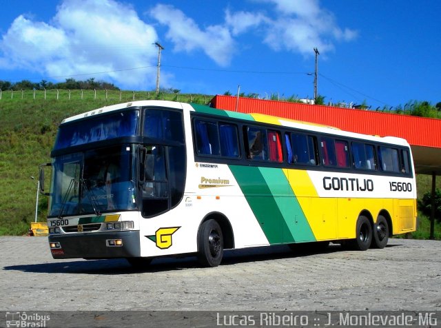 Empresa Gontijo de Transportes 15600 na cidade de João Monlevade, Minas Gerais, Brasil, por Lucas  Ribeiro. Número da foto: #660884.