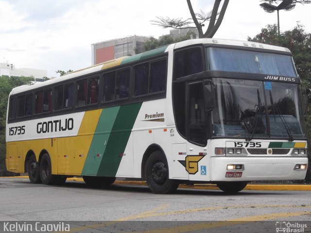 Empresa Gontijo de Transportes 15735 na cidade de São Paulo, São Paulo, Brasil, por Kelvin Silva Caovila Santos. ID da foto: 660828.