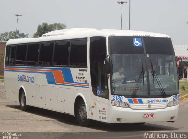 VUSC - Viação União Santa Cruz 2180 na cidade de Santa Cruz do Sul, Rio Grande do Sul, Brasil, por Matheus Etges. Número da foto: #661768.