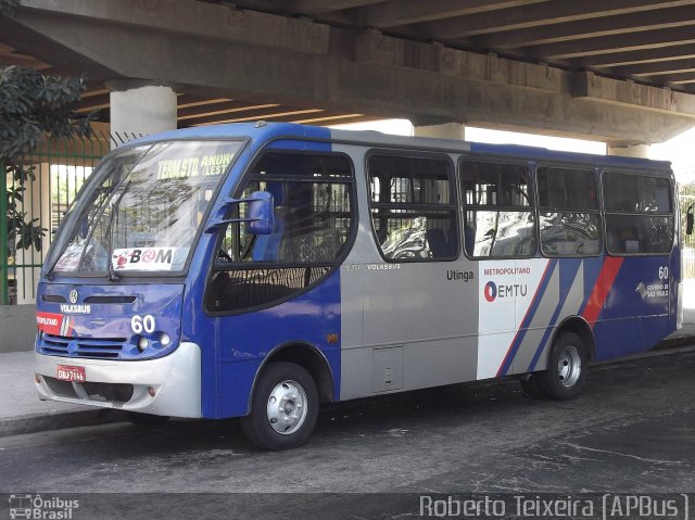 Transportadora Utinga 60 na cidade de Santo André, São Paulo, Brasil, por Roberto Teixeira. ID da foto: 663302.