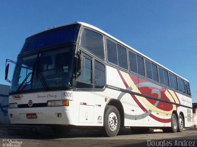 Vera Cruz Transporte e Turismo 1200 na cidade de Trindade, Goiás, Brasil, por Douglas Andrez. Número da foto: #665131.