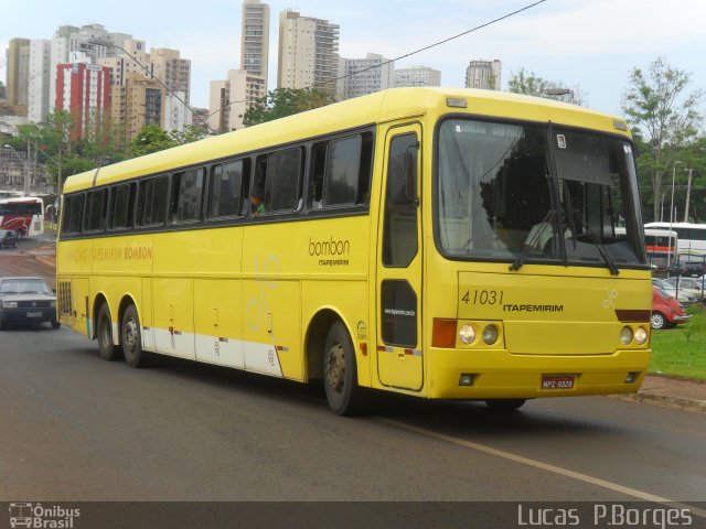 Viação Itapemirim 41031 na cidade de Ribeirão Preto, São Paulo, Brasil, por Lucas Borges . Número da foto: #665069.