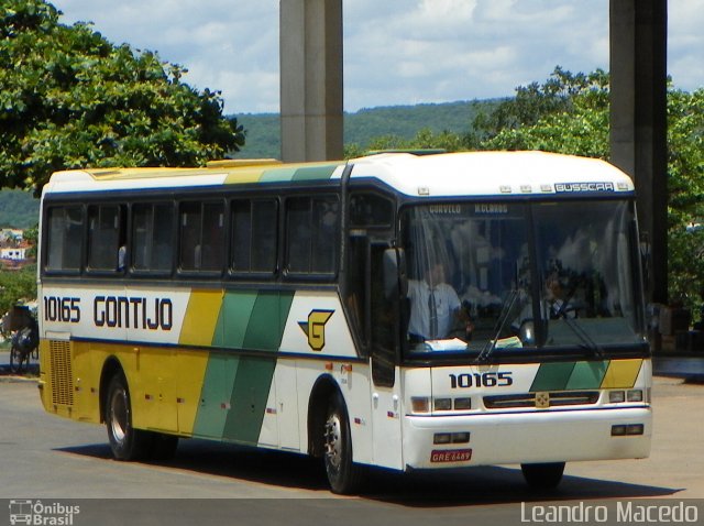 Empresa Gontijo de Transportes 10165 na cidade de Montes Claros, Minas Gerais, Brasil, por Leandro Macedo. ID da foto: 663945.