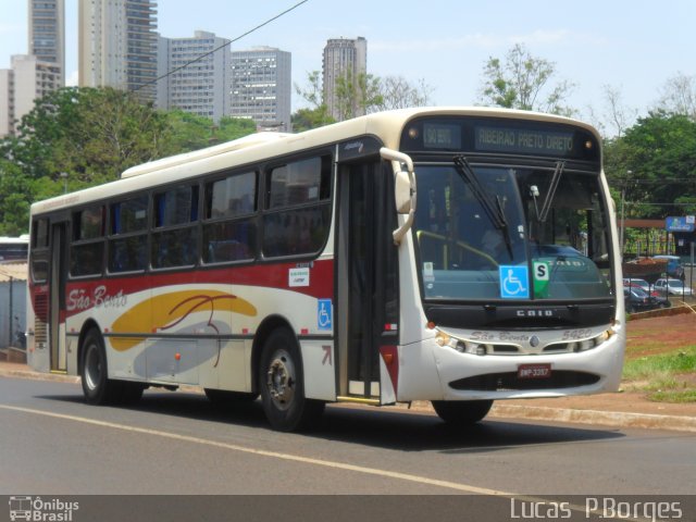 Viação São Bento Ribeirão Preto 5420 na cidade de Ribeirão Preto, São Paulo, Brasil, por Lucas Borges . Número da foto: #665121.