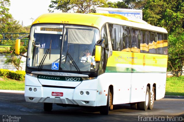 Nacional Expresso 12607 na cidade de Assis, São Paulo, Brasil, por Francisco Ivano. Número da foto: #663833.