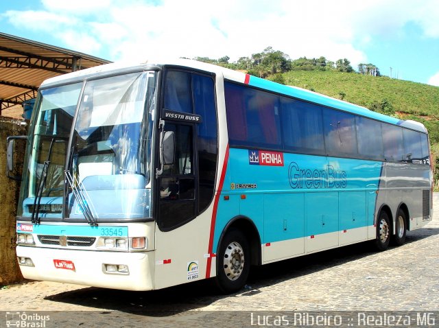 Empresa de Ônibus Nossa Senhora da Penha 33545 na cidade de Manhuaçu, Minas Gerais, Brasil, por Lucas  Ribeiro. ID da foto: 665897.