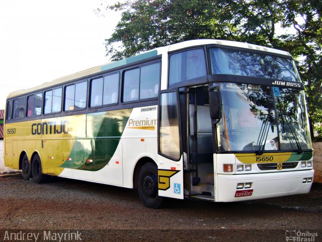 Empresa Gontijo de Transportes 15650 na cidade de Lavras, Minas Gerais, Brasil, por Andrey Gustavo. Número da foto: #666176.