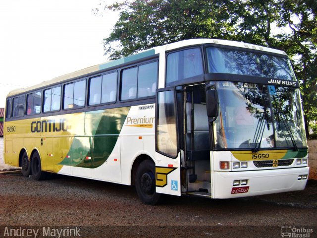 Empresa Gontijo de Transportes 15650 na cidade de Lavras, Minas Gerais, Brasil, por Andrey Gustavo. ID da foto: 666176.