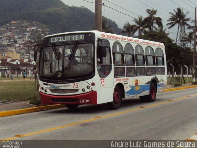 Viação Senhor do Bonfim 75 na cidade de Angra dos Reis, Rio de Janeiro, Brasil, por André Luiz Gomes de Souza. Número da foto: #665736.