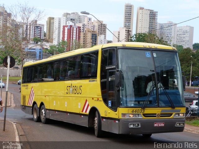 Viação Itapemirim 44033 na cidade de Ribeirão Preto, São Paulo, Brasil, por Fernando Reis. ID da foto: 665410.