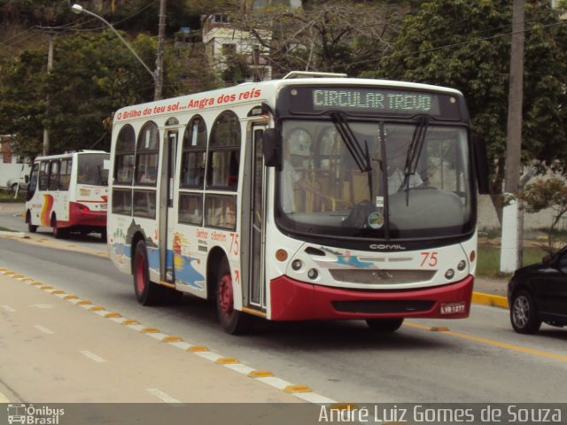 Viação Senhor do Bonfim 75 na cidade de Angra dos Reis, Rio de Janeiro, Brasil, por André Luiz Gomes de Souza. Número da foto: #665761.