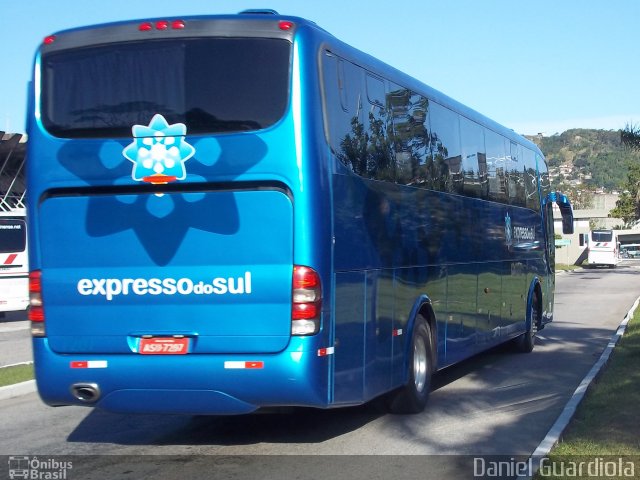 Expresso do Sul 7207 na cidade de Florianópolis, Santa Catarina, Brasil, por Daniel Guardiola. Número da foto: #666849.